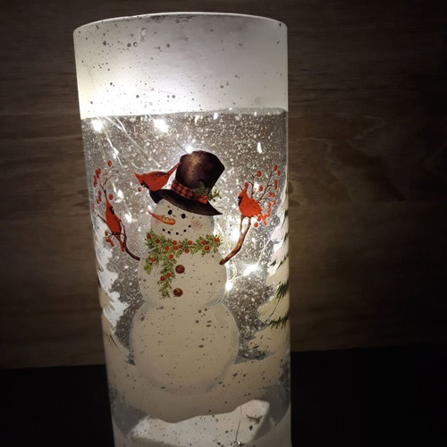 Christmas decorative plastic ornament new, 20 cm height