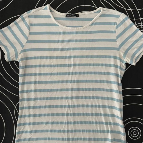 LC Waikiki striped women's t-shirt used, size M