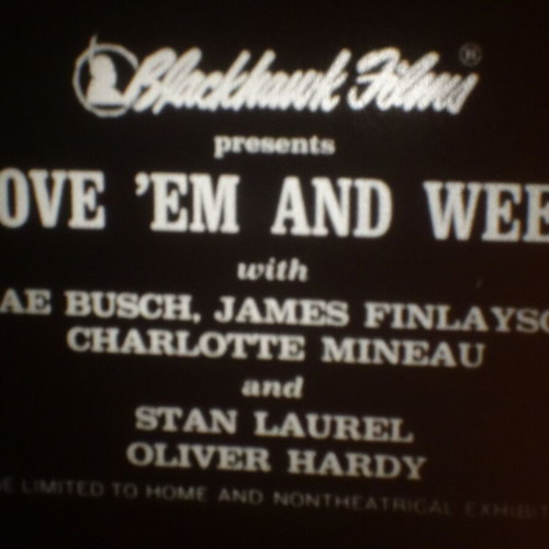 Love 'Em and Weep Super 8mm silent film like new