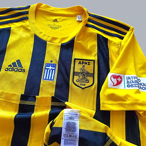 Aris Thessaloniki 2021/22 Home Shirt #22 men's large, like new