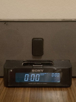 Sony ICF-C1iP MK2 dream machine ρολόι ράδιο αφύπνιση μεταχειρισμένο