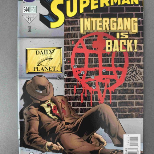 Superman 544 used comic book in English