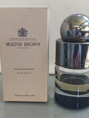 Molton Brown Russian Leather Eau de Toilette 50ml μεταχειρισμένο, discontinued