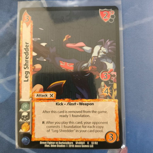 Leg Shredder UFS CCG single card new