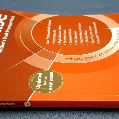 Optimise B1 Preliminary for Schools Teacher's Book Premium Pack like new, updated for the new exam