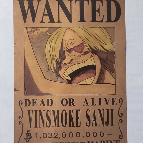 One Piece posters new, set of 10, 42x28.5 cm