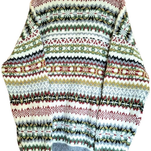 Stefanel wool knit vintage 80s-90s sweater like new