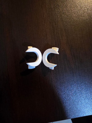 Kia Rio 3 UB H7 adapter for xenon lights 3d printed