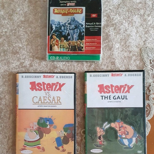 Asterix DVD movies like new, dubbed