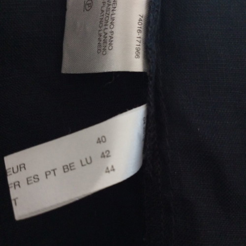 Linen blazer, navy blue, lightweight jacket