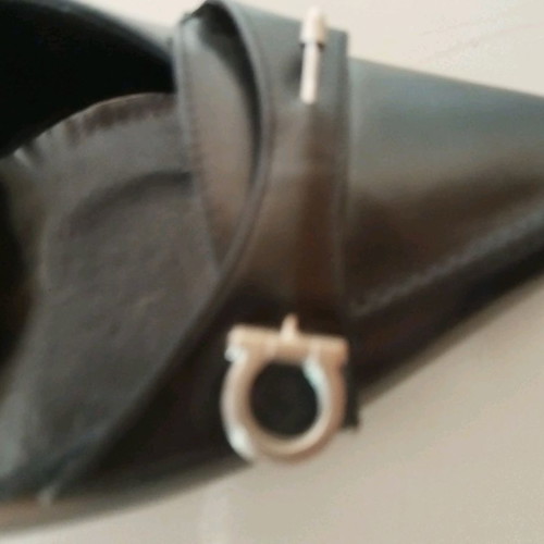 Salvatore Ferragamo pumps used, black, size 39.5