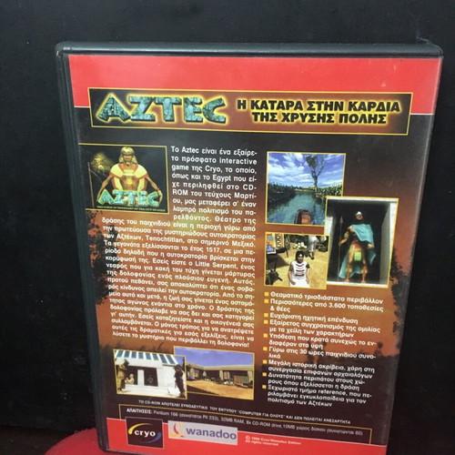 Aztec PC game used, in good condition