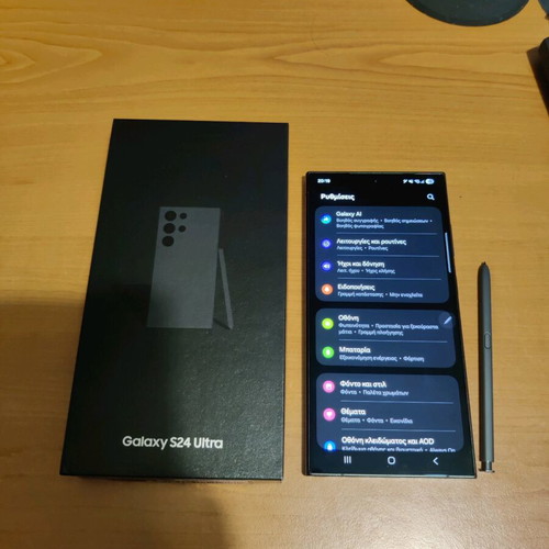 Samsung S24 Ultra 512GB like new, gray, Dual SIM