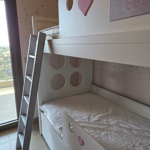 Moderno Spiti bunk bed with 3 beds and mattresses