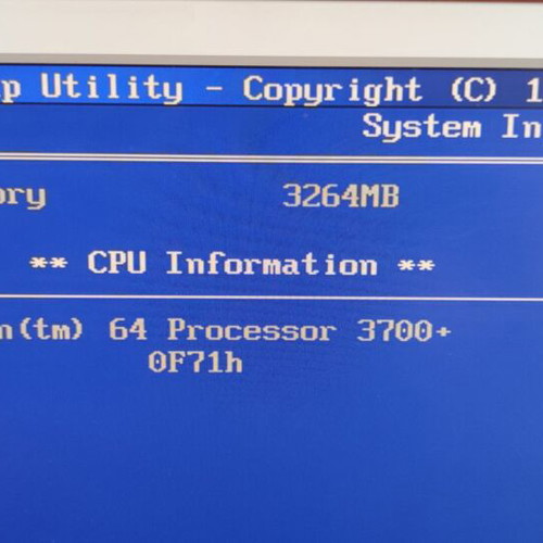 MSI MS-7207 motherboard set with AMD Athlon 64 3700+, 4GB RAM, I/O shield