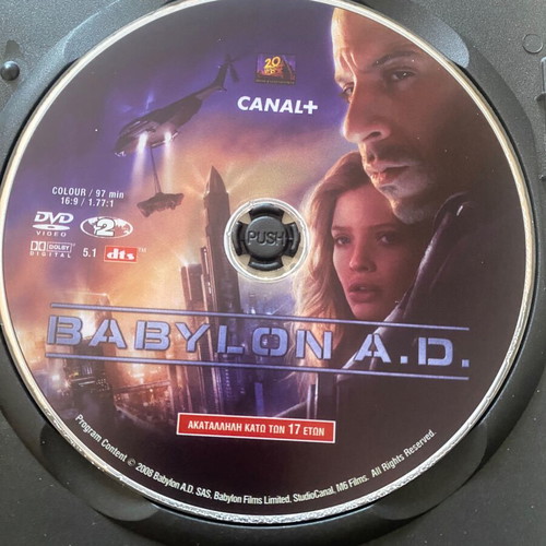 Babylon A.D. DVD like new, action with subtitles