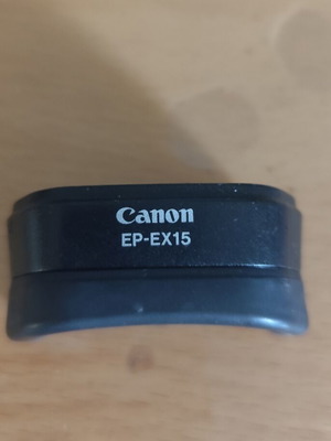 Canon EP-EX15 Eyepiece Extender used for Canon EOS cameras