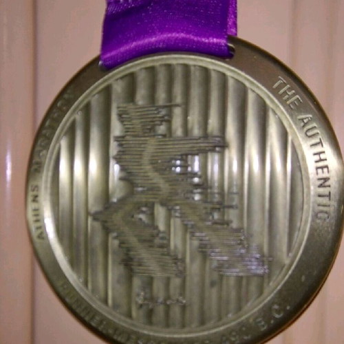 38th Athens Marathon 2021 5km Medal new