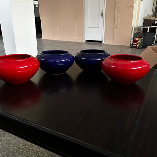 Ceramic decorative vases like new