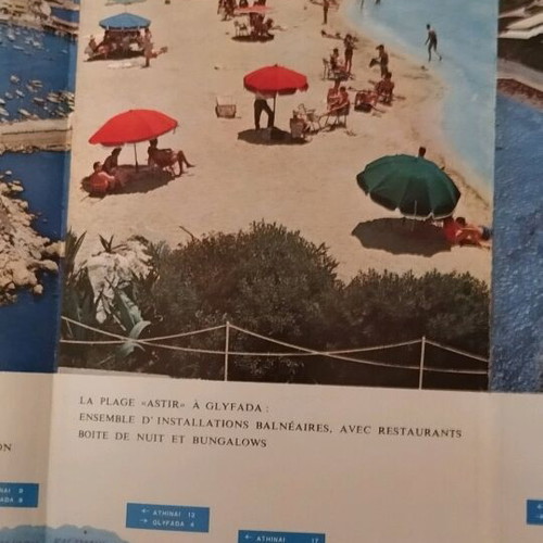 Brochure Akti Apollon 1962 used, French