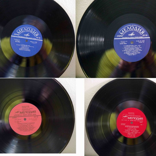 Classical music vinyls like new, 4 LPs Made in USSR