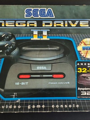 Sega Mega Drive II PAL оригинална конзола употребявана