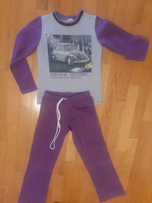 Purple tracksuit for girls used, size 12