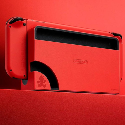 Nintendo Switch Dock new from OLED Mario Red Edition red
