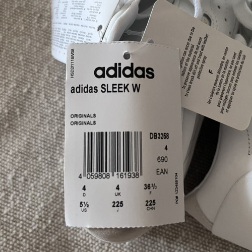 Adidas Originals Sleek W sneakers new, size 36