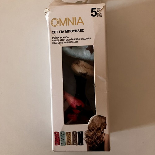 Omnia Heatless Hair Roller Set like new