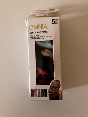 Omnia Heatless Hair Roller Set like new