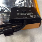 KCEVE C201 Type-C Switch 2in1 Bidirectional Switch new