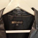 Splendid women's leather jacket, black, size M