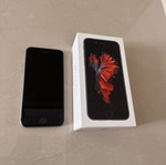 iPhone 6S Space Gray 16 GB used with box, screen defect