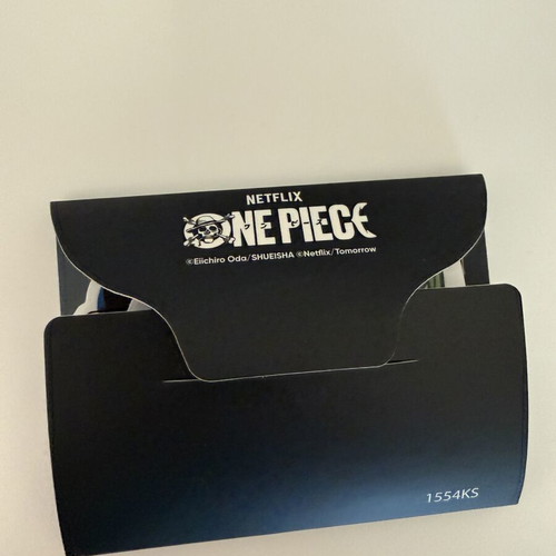 One Piece Netflix collectible sticker set with box
