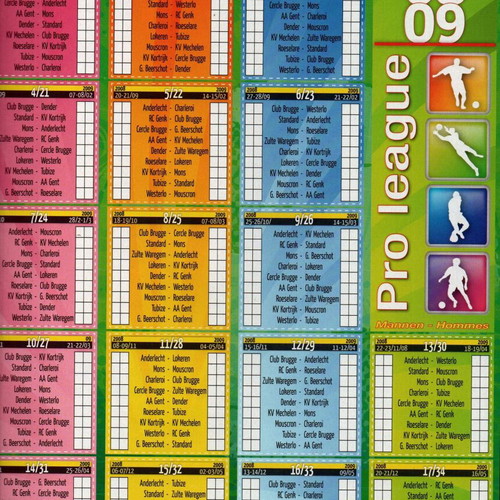 Panini Belgium Football 2009 Album new