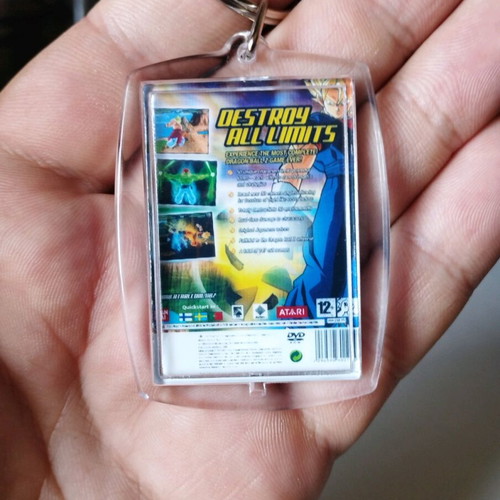 Dragon Ball Z Budokai Tenkaichi PS2 acrylic keychain