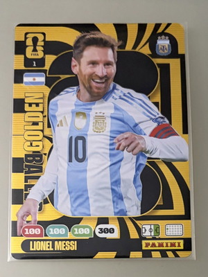 Panini World Cup 2026 Lionel Messi κάρτα Golden Baller καινούργιο