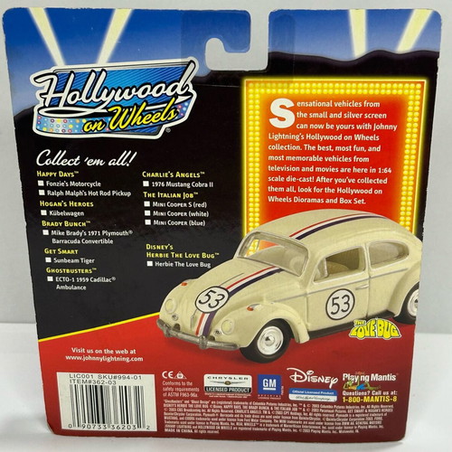 Johnny Lightning 2004 The Italian Job Mini Cooper Blue new