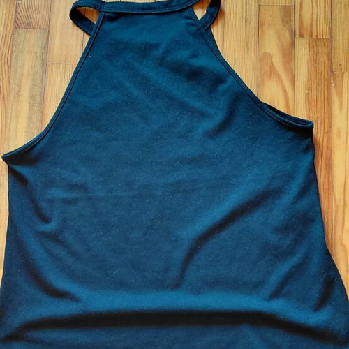 Shein black sleeveless top, size S