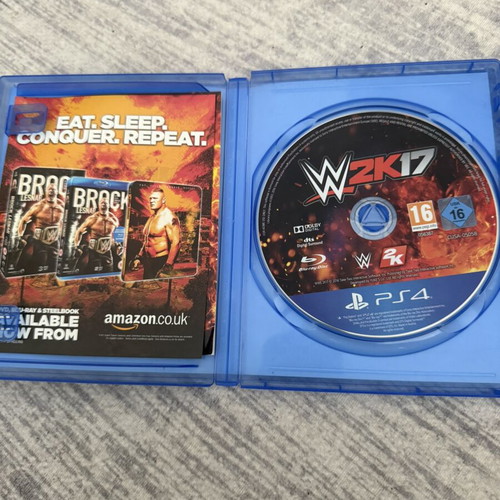 WWE 2K17 PS4 game like new