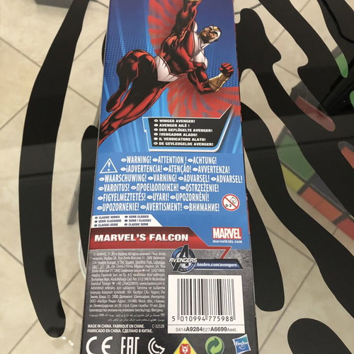 Falcon 12” φιγούρα Titan Hero Series Avengers Initiative Marvel Comics μεταχειρισμένη