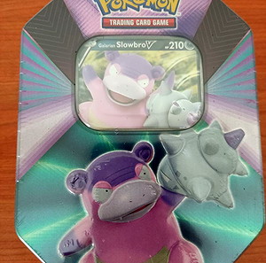 V Forces Tins: Galarian Slowbro V Tin