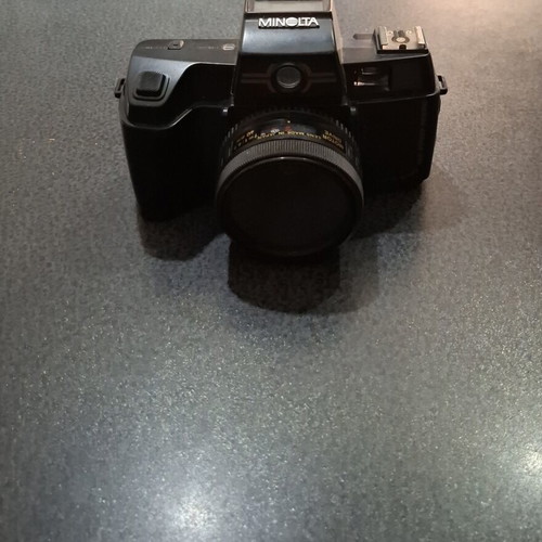 Minolta 35mm Analog Camera with External Flash like new