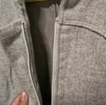 Coat new, handmade, size Medium, gray