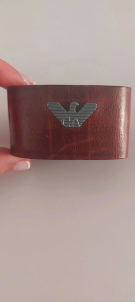 Δερμάτινο Βραχιόλι Armani Jeans AJ (Unisex)