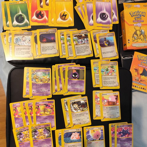Expedition Base Set Theme Deck Echo Pokemon boxed full with mint cards and brochures-coin like new