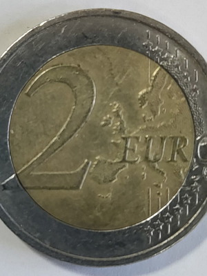 Γερμανικό δίευρο 2015 J Hessen μεταχειρισμένο, συλλεκτικό