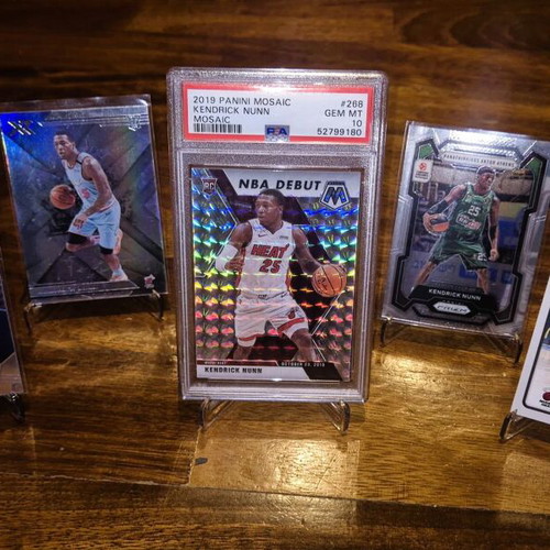 Kendrick Nunn Euroleague Sports Cards New, Panini Set of 5