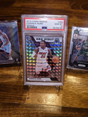 Kendrick Nunn Euroleague Sports Cards New, Panini Set of 5